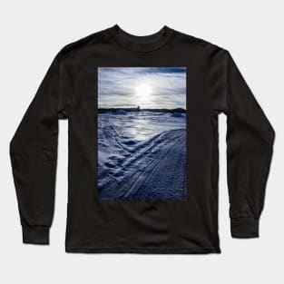 Late afternoon snow Long Sleeve T-Shirt